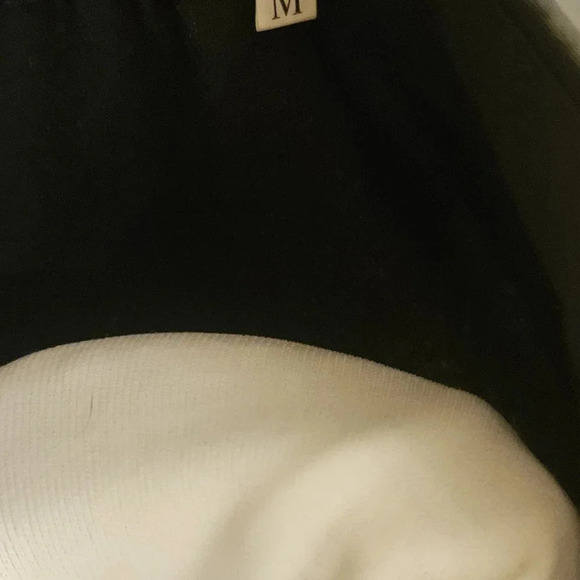 Brand New Chiffon Long Sleeve Button Down Shirt Blouse Wmn's V-neck Tops Black M - Picture 5 of 6